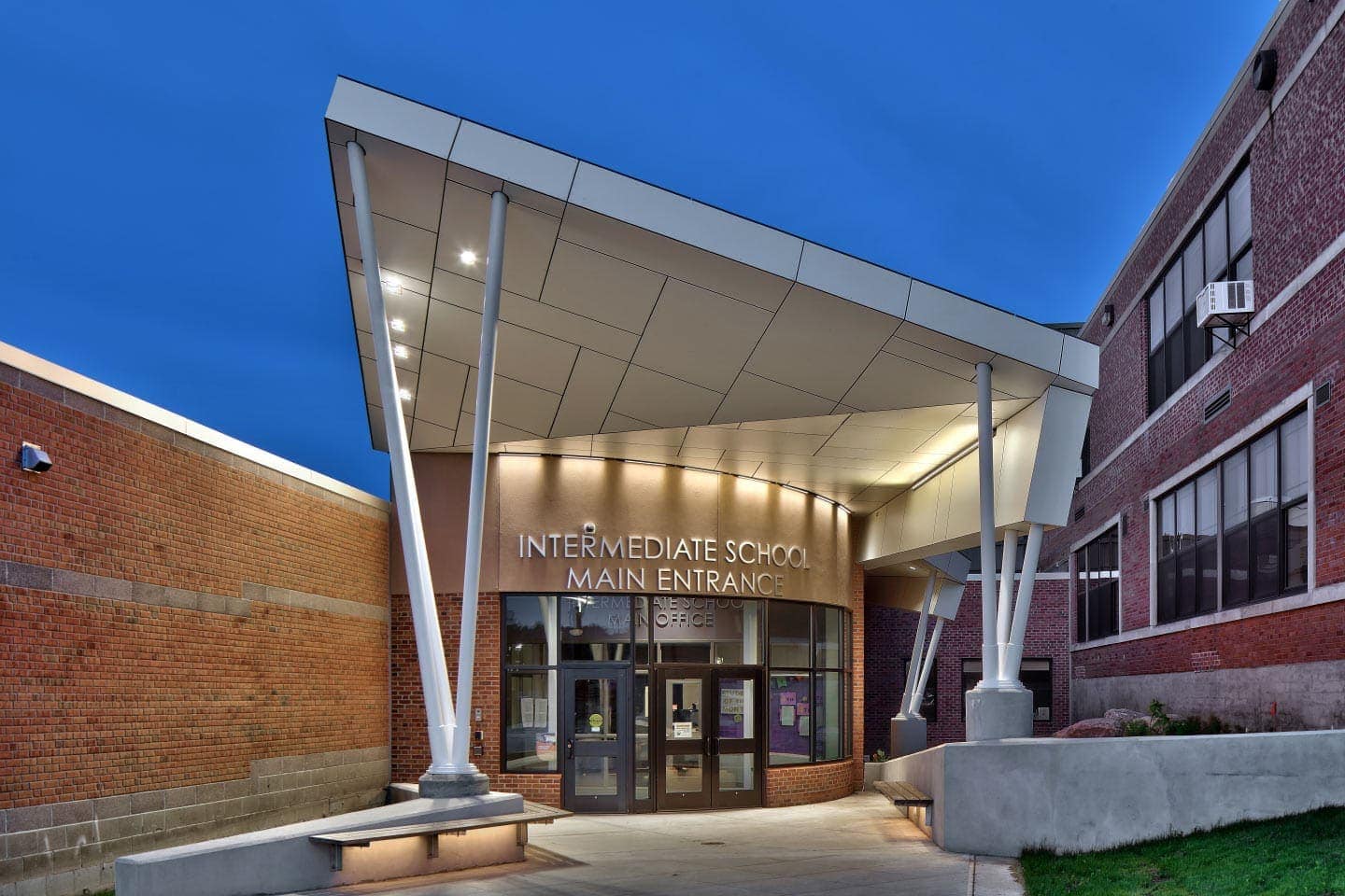 Learn more about Sodus High School in our case study to see how phenolic panels were used