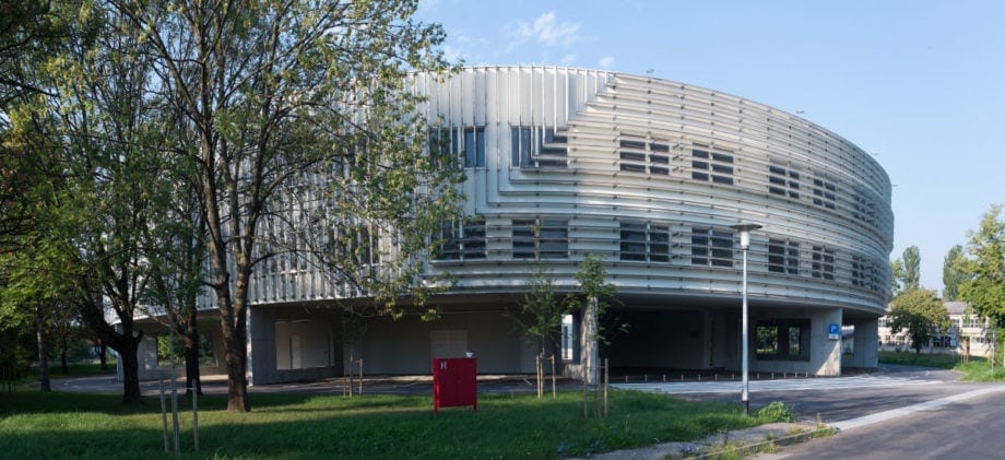 Jana Kocbek and Davor Katušić architects using Fundermax's Max compact Exterior panels.