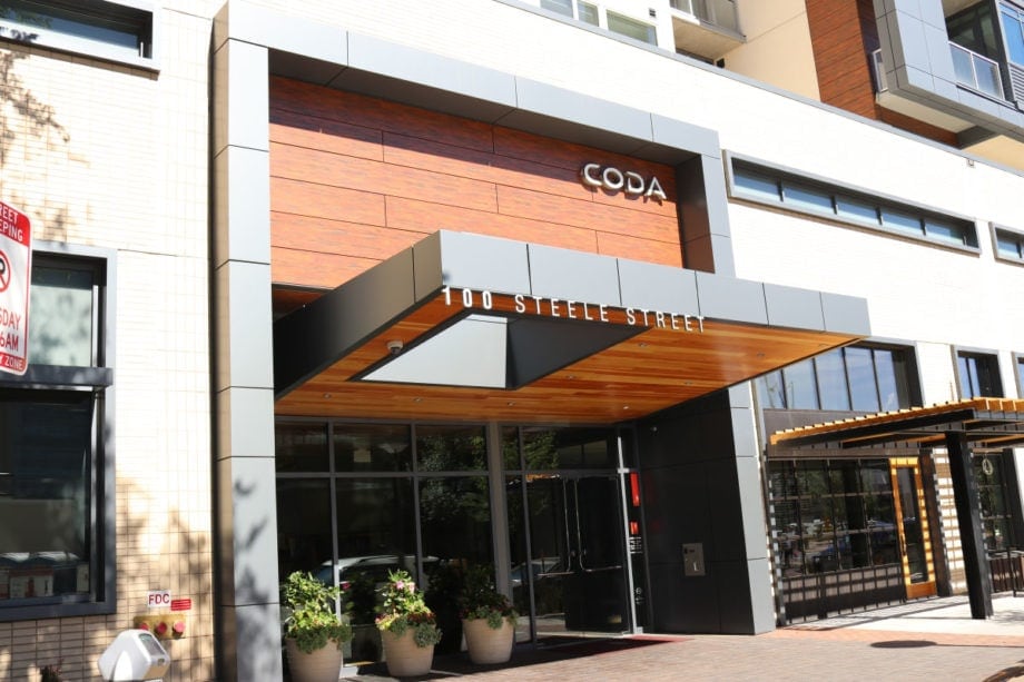 Coda Cherry Creek Apartments using Max Compact Exterior panels from Fundermax