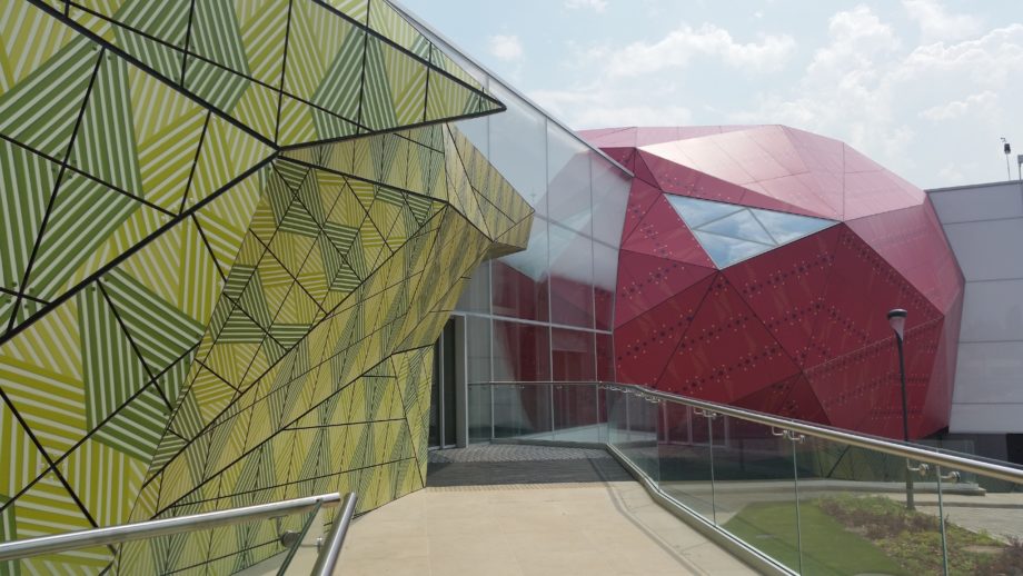 Muzeiko Children's Museum using Max Compact Exterior HPL panels from Fundermax